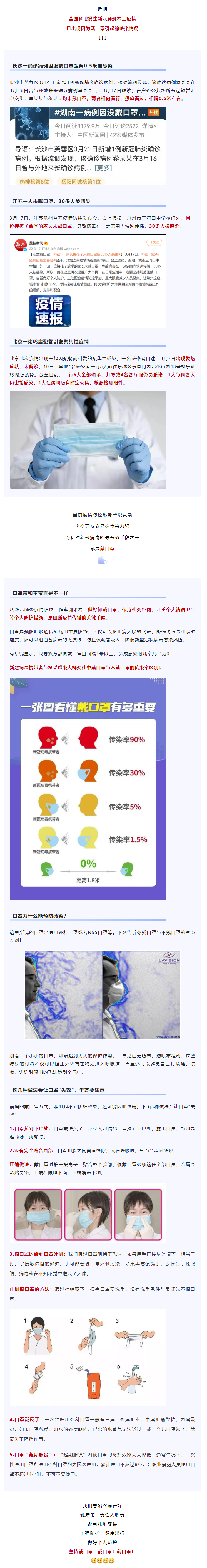 【疫情防控不松懈】距離0.5米被感染！戴口罩真的很重要！.png